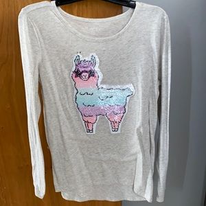 The Children’s Place Llama Long-Shirt